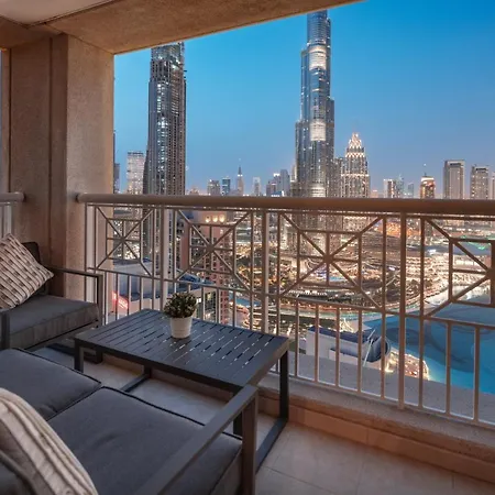 Elite Royal Apartment - Highest Floor - Full Burj Khalifa & Fountain View - Duke Дубай Екстер'єр фото